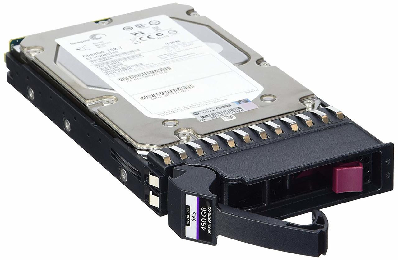HPE Sourcing 450 GB Hard Drive - 3.5" Internal - SAS (6Gb/s SAS) - 15000rpm - Hot Swappable