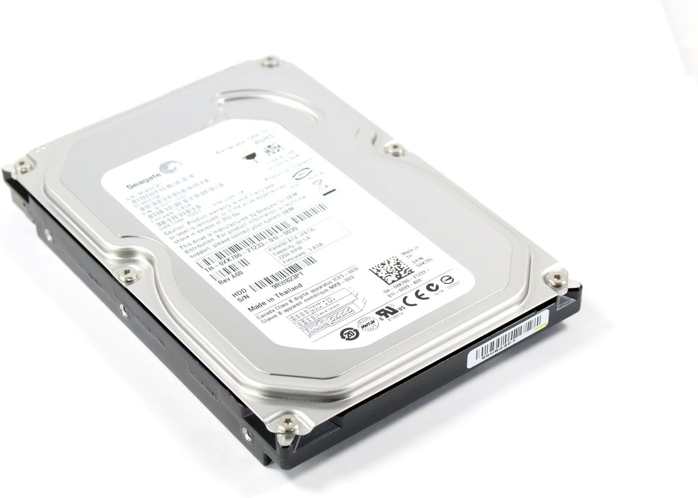 Seagate ST380215A Desktop 3.5" 80GB IDE 7200RPM