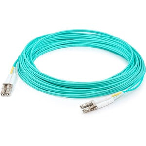 LC-LC-2M5OM3 AddOn 2m LC (Male) to LC (Male) Aqua OM3 Duplex Fiber OFN ...
