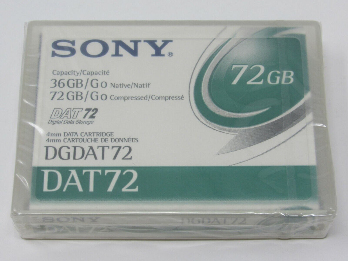 SONY DGDAT72WW Data Tapes
