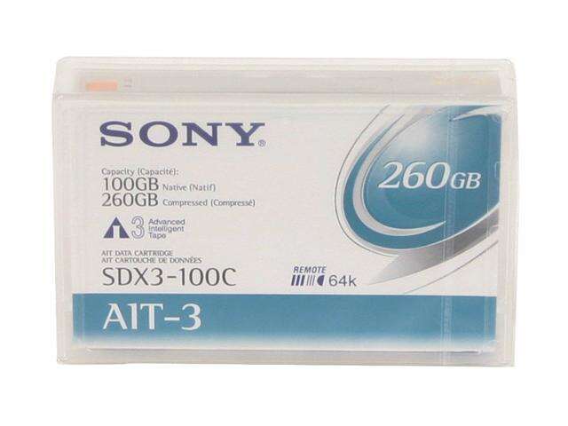 Sony SDX3-100C Datat Tapes